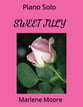 Sweet July piano sheet music cover